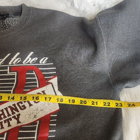 VTG 90s Jansport Central Washington University Dad Shirt XL Pullover Sweatshirt - Picture 5 of 13
